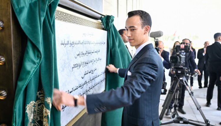 بأمر-من-جلالة-الملك-صاحب-السمو-الملكي-ولي-العهد-الأمير-مولاي-الحسن-يدشن-“برج-محمد-السادس”