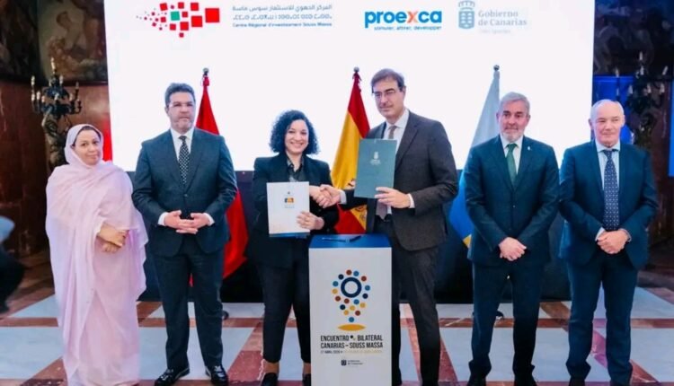 لاس-بالماس.-سوس-ماسة-وجزر-الكناري-يوقعان-مذكرة-تفاهم-لتعزيز-الاستثمار-والتعاون-الاقتصادي