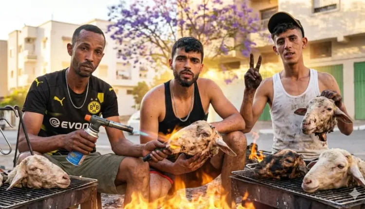 تقليد-متواصل-بوزان.-“تشواط”-رؤوس-الأكباش-بين-الأجواء-الشعبية-و-فرحة-العيد